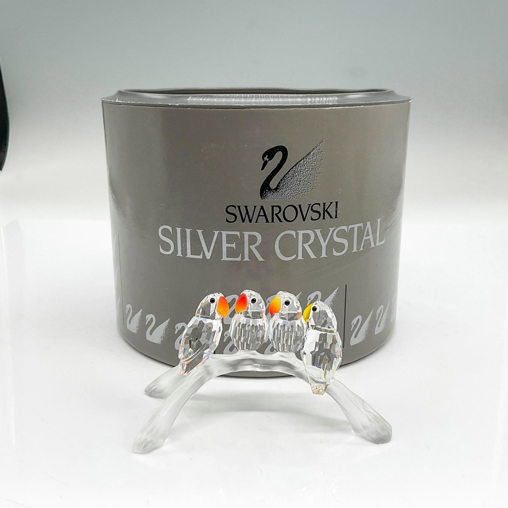 Swarovski Crystal Figurine, Baby Lovebirds - Bild 4 aus 4