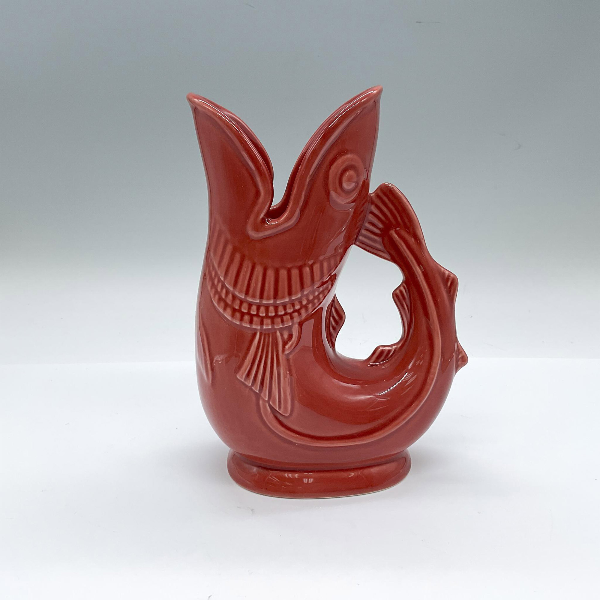 Shreve Crump & Low Ceramic Pitcher, Gurgling Cod - Image 2 of 3