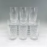 6pc Waterford Crystal Highball Glasses, Lismore