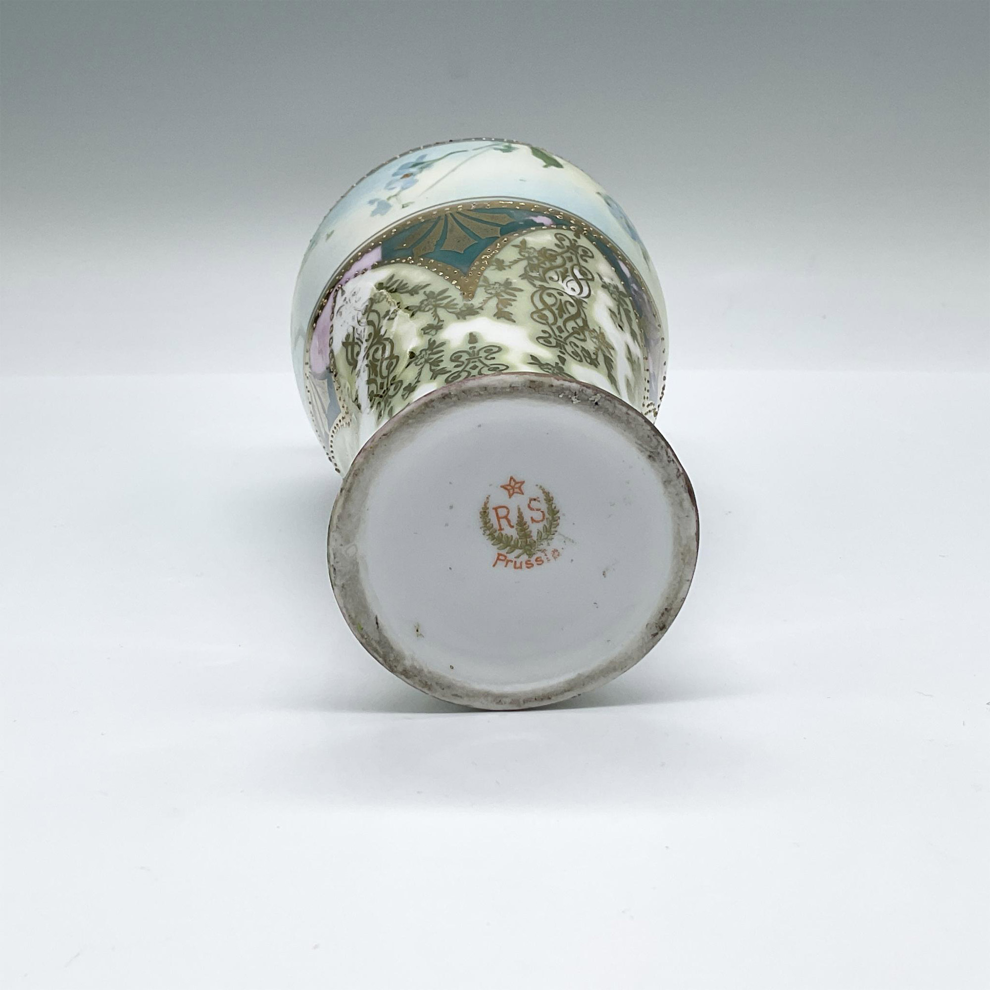 R.S. Prussia Ornate Porcelain Vase - Image 3 of 3