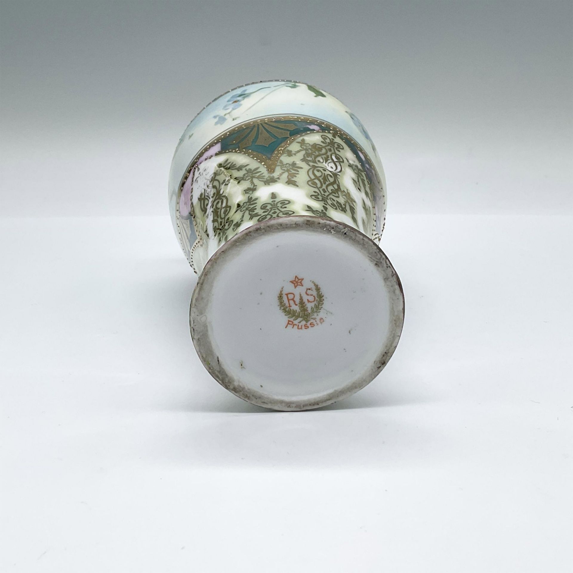 R.S. Prussia Ornate Porcelain Vase - Bild 3 aus 3