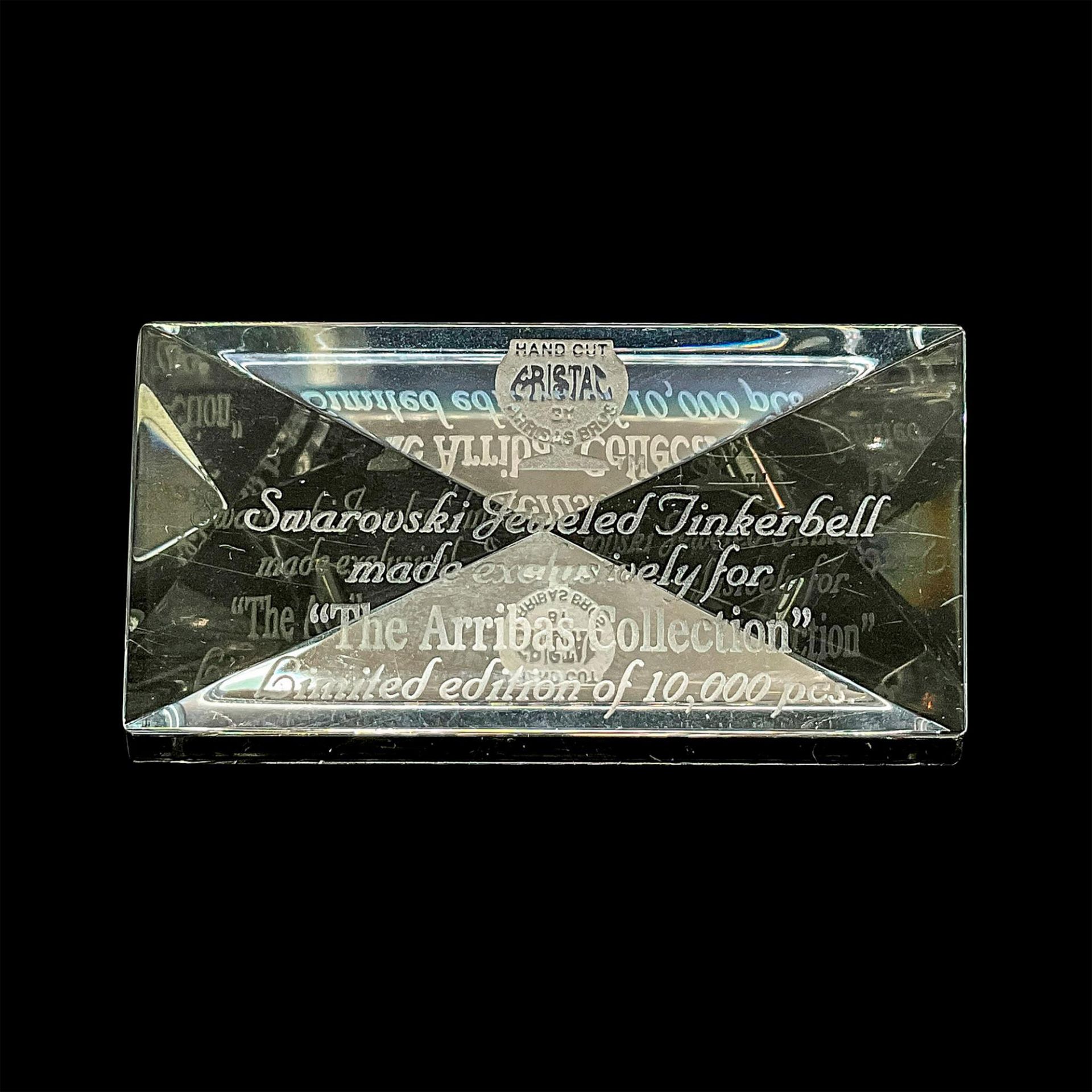 Swarovski Jeweled Tinkerbell and Display Plaque - Image 2 of 6