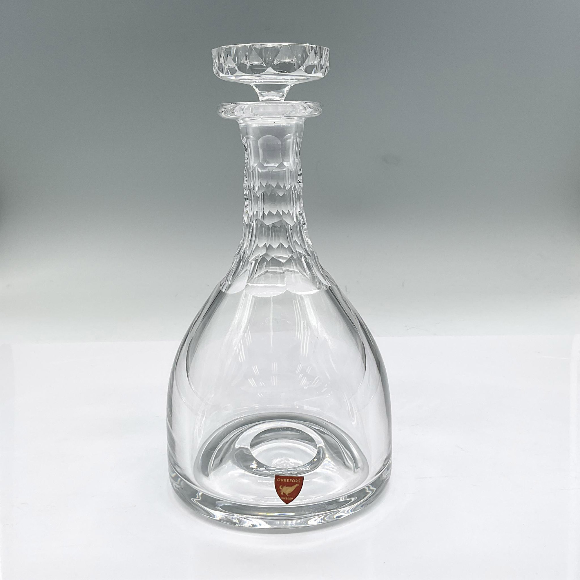 Orrefors Crystal Decanter, Carina