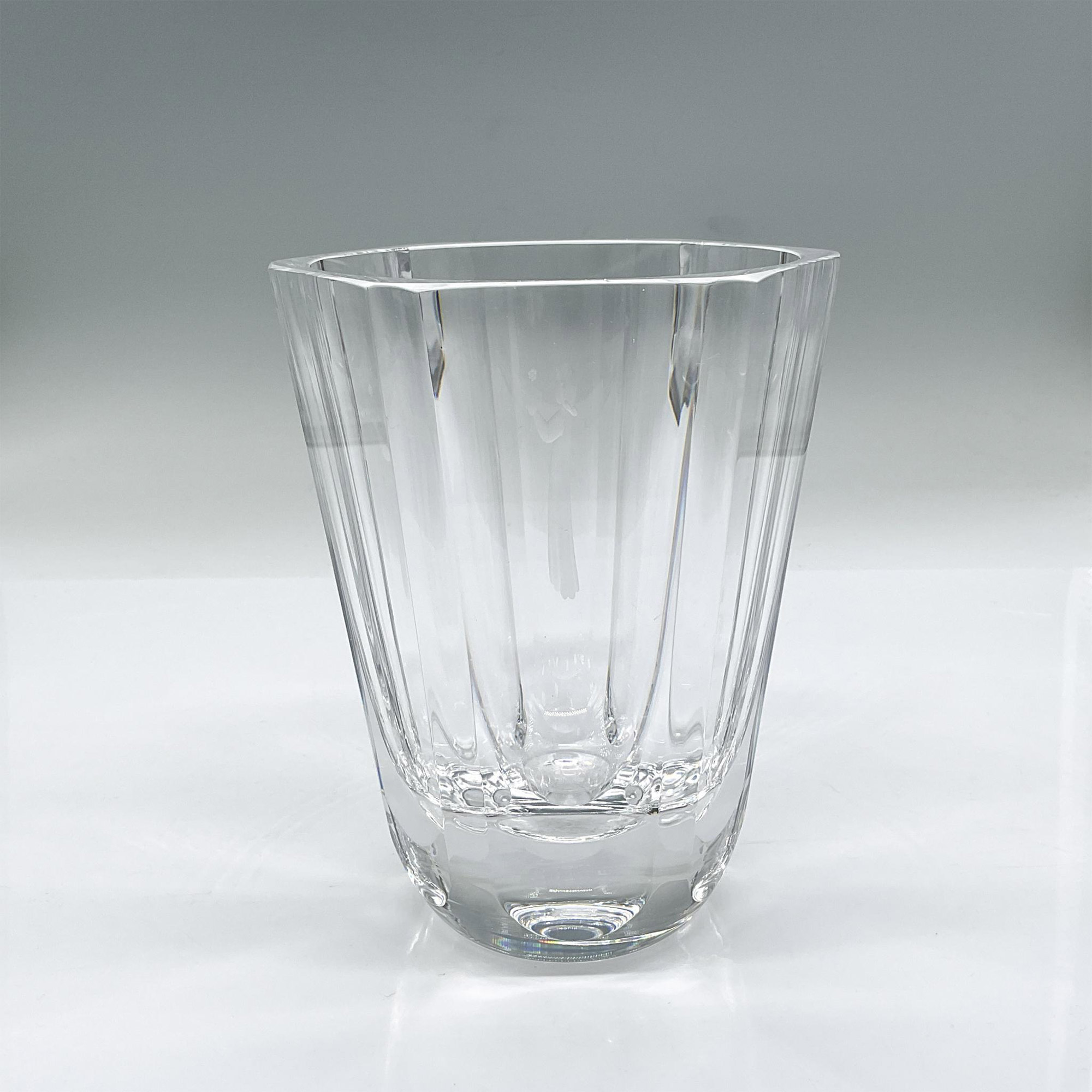 Orrefors Crystal Vase, Girl Holding Flower - Image 2 of 3