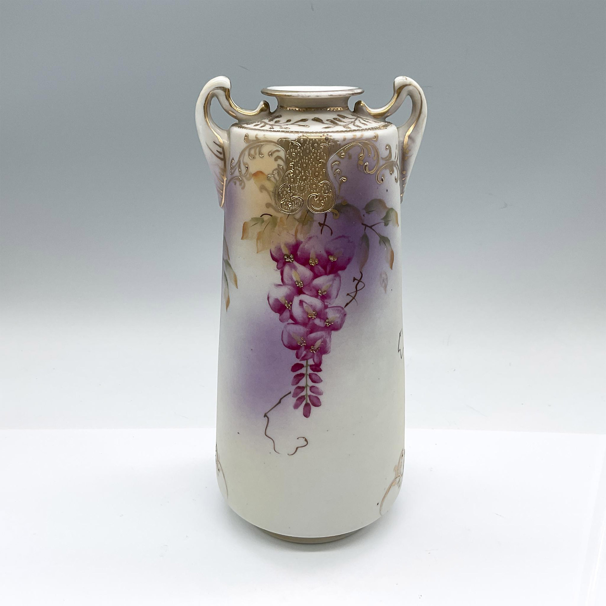 Japanese Nippon Porcelain Vase - Bild 2 aus 3
