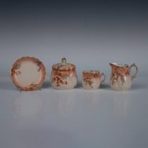 4pc M. Redon Limoges Porcelain Cafe Set