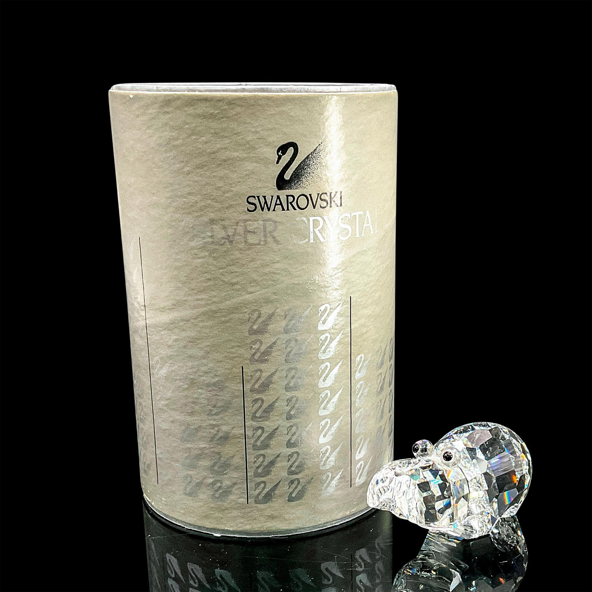 Swarovski Silver Crystal Figurine, Hippo - Image 5 of 5