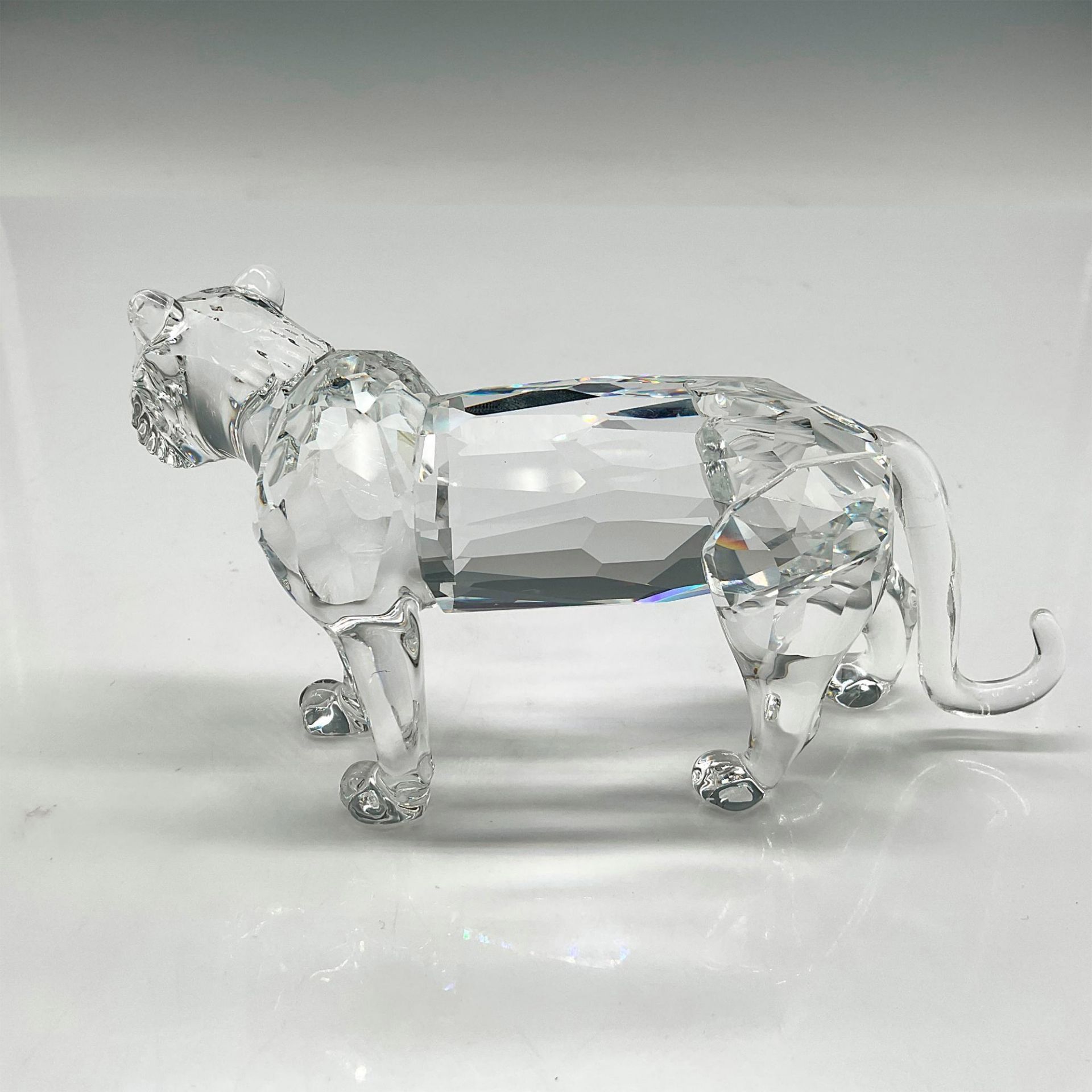 Swarovski Silver Crystal Figurine, Tiger - Image 2 of 4