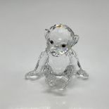 Swarovski Silver Crystal Figurine, Chimpanzee