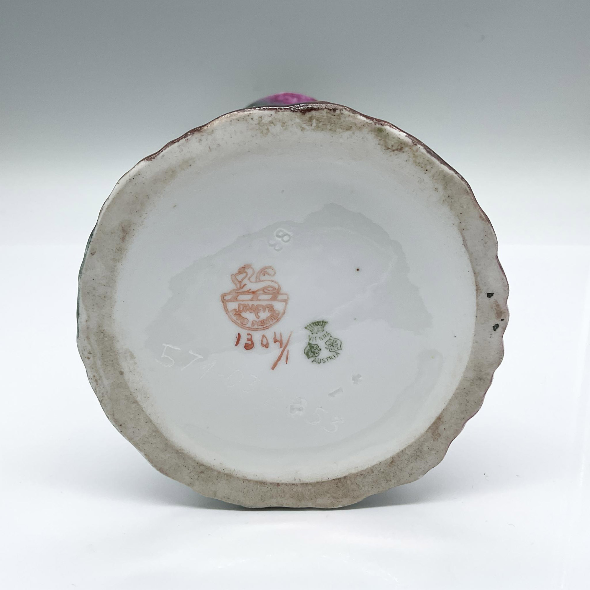 P.H. Leonard and D'Arcy's Porcelain Vase, Signed - Bild 3 aus 4