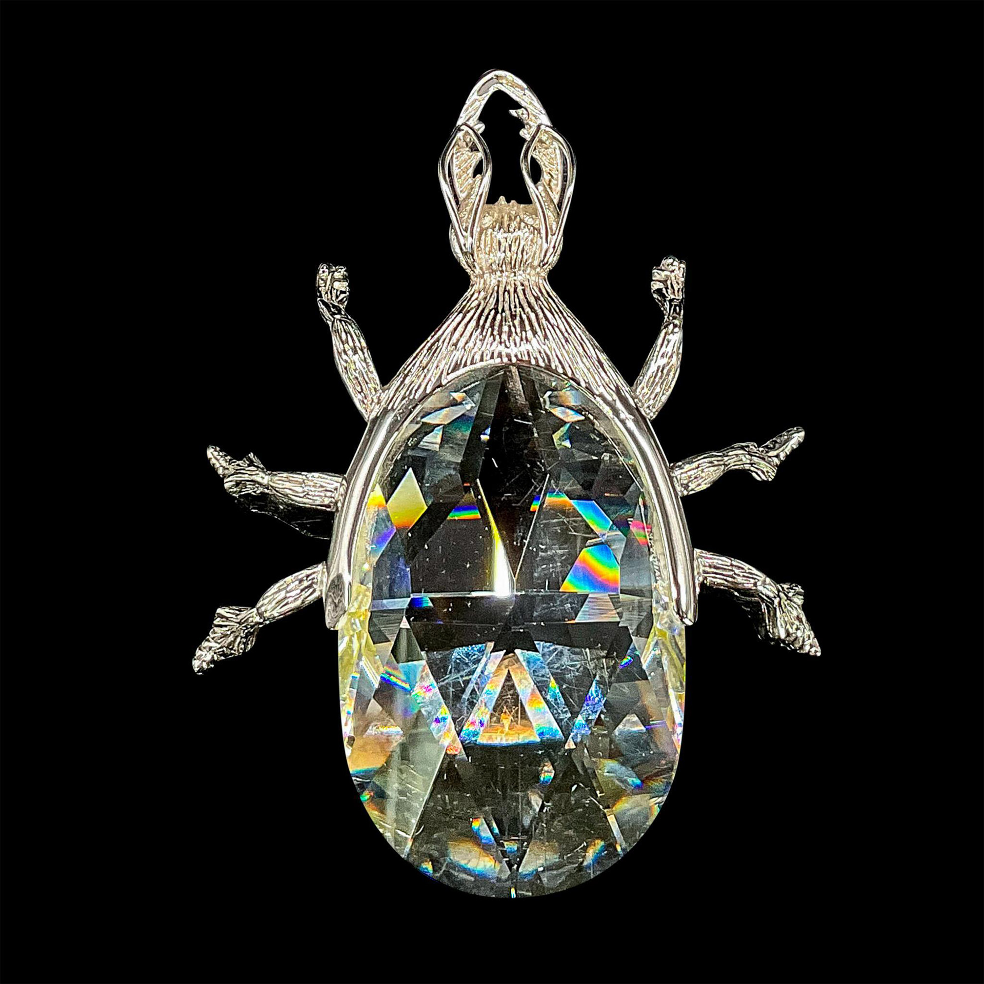 Swarovski Crystal and Rhodium Bottle Opener, Beetle - Image 3 of 4