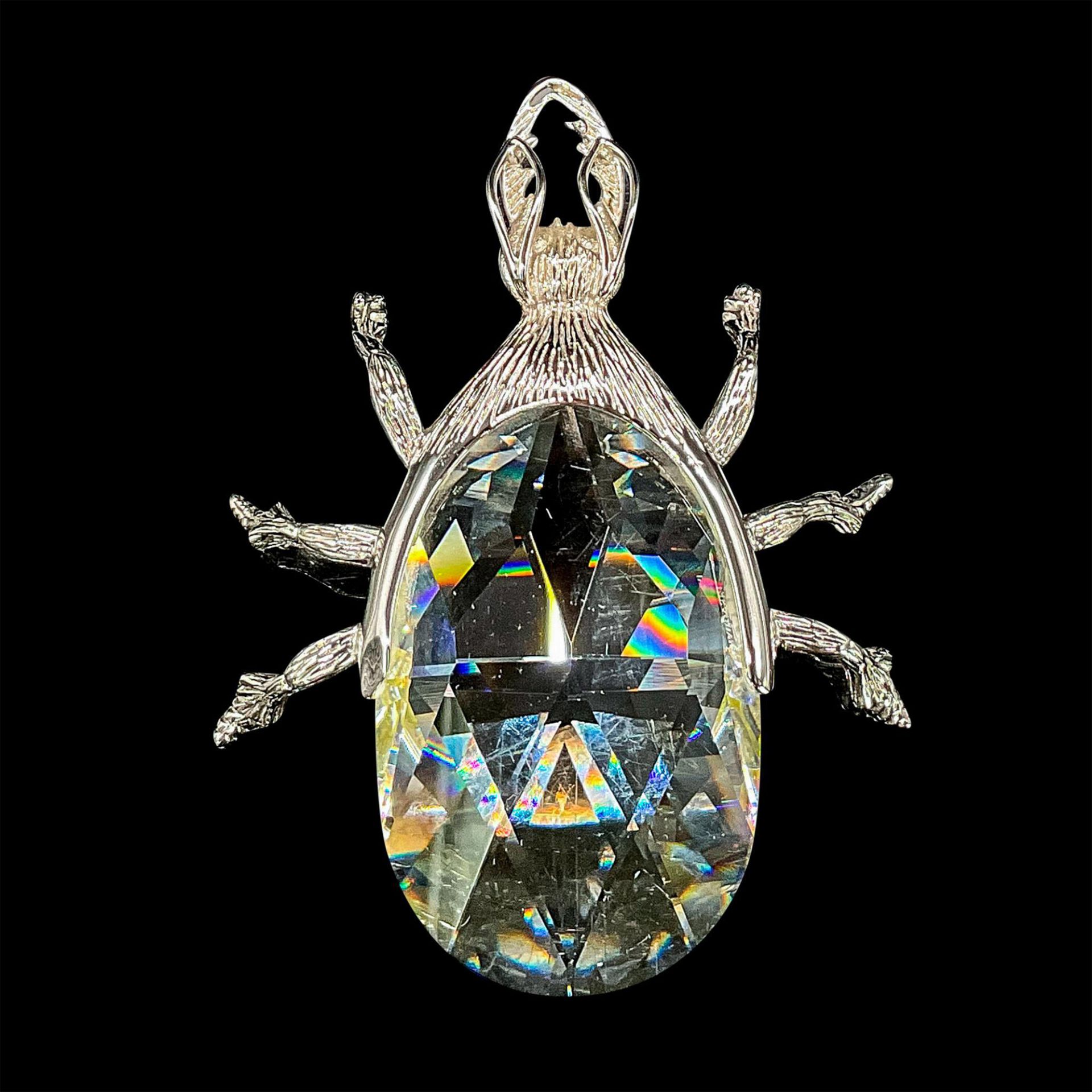 Swarovski Crystal and Rhodium Bottle Opener, Beetle - Bild 3 aus 4