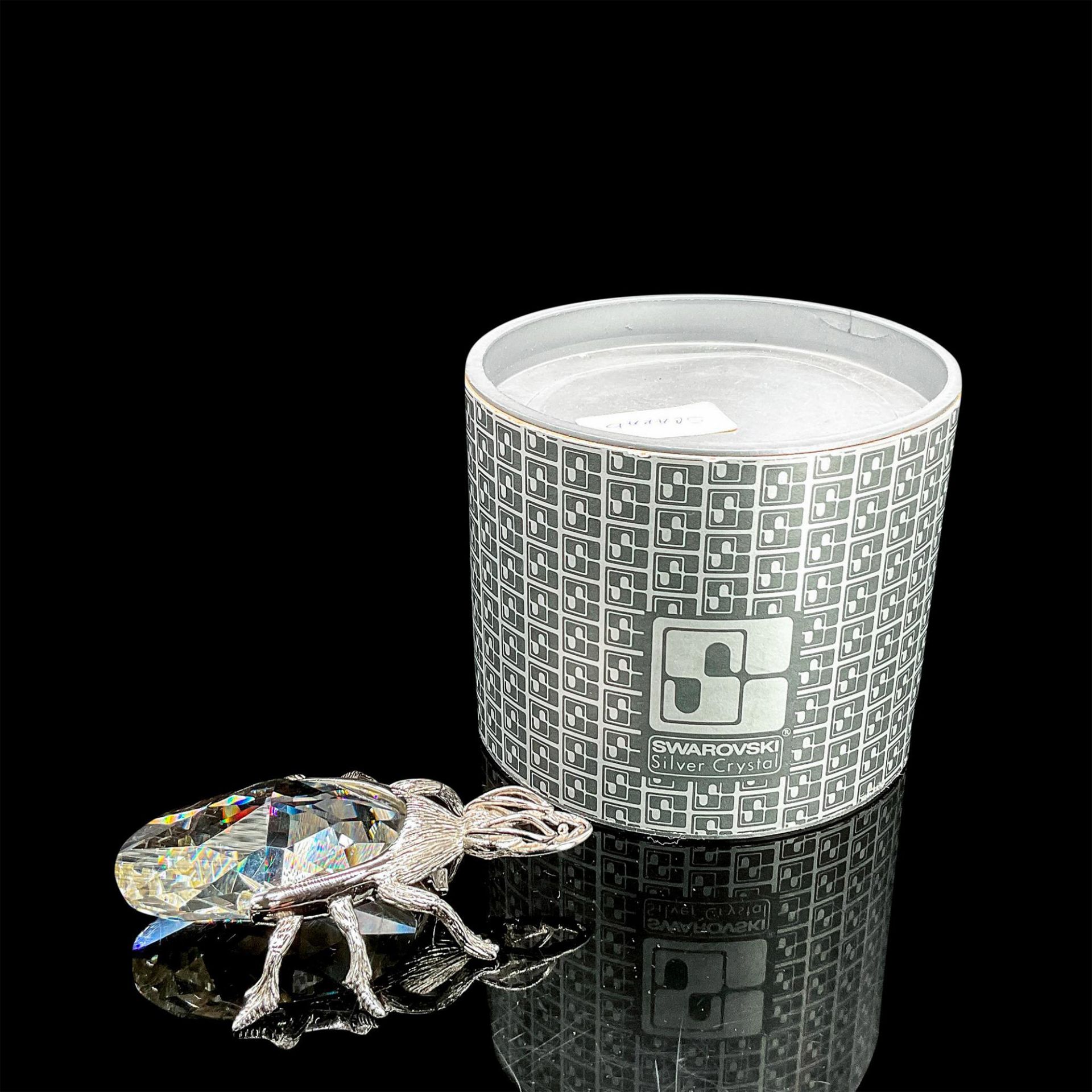 Swarovski Crystal and Rhodium Bottle Opener, Beetle - Bild 4 aus 4