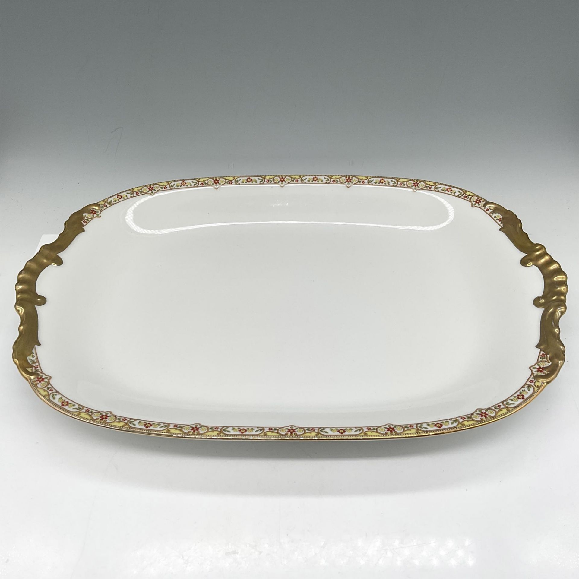 Limoges Vignaud Porcelain Serveware, Large Oval Platter