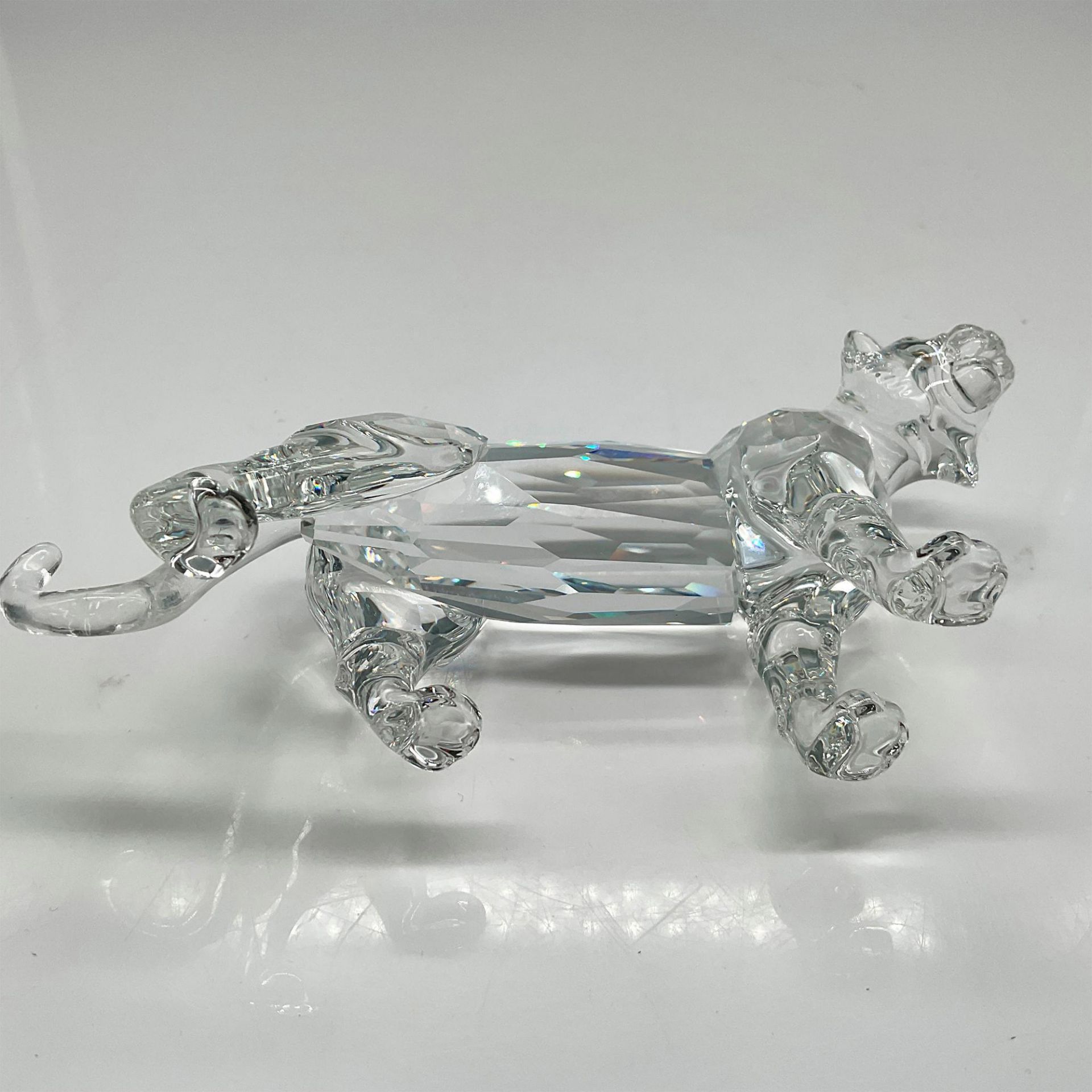 Swarovski Silver Crystal Figurine, Tiger - Image 3 of 4