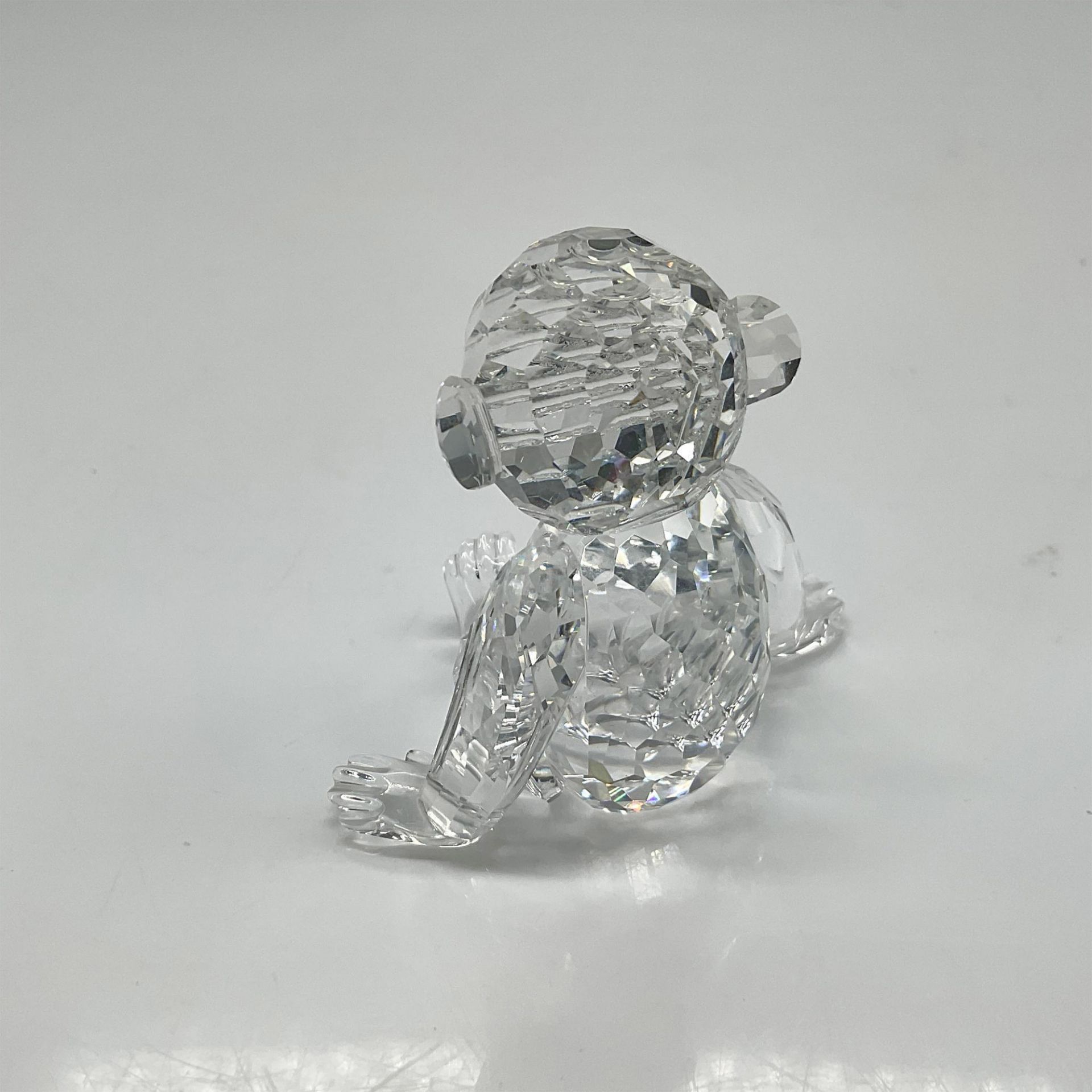 Swarovski Silver Crystal Figurine, Chimpanzee - Bild 2 aus 4