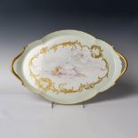 Jean Pouyat Limoges France Porcelain Tray