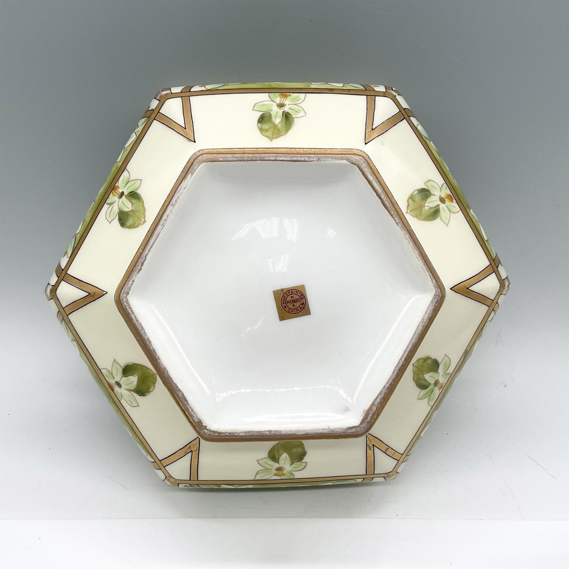Pickard China by Beuttich Footed Bowl, Signed - Image 4 of 5