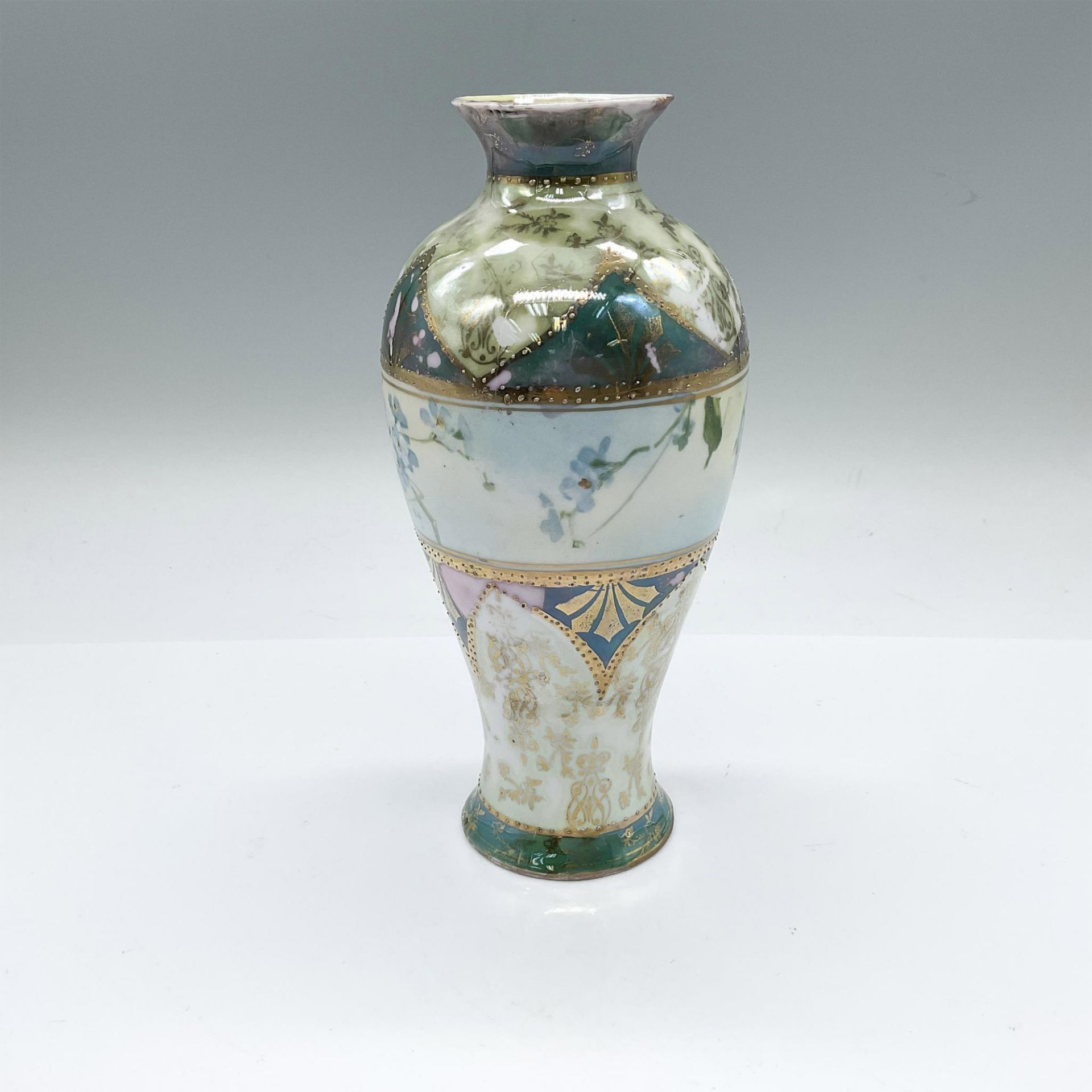 R.S. Prussia Ornate Porcelain Vase - Bild 2 aus 3