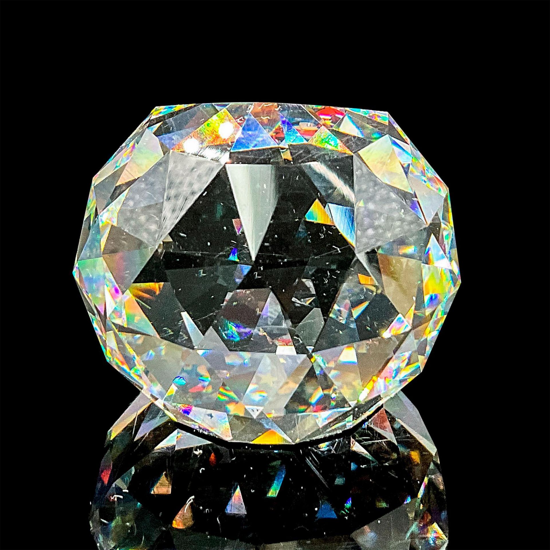 D. Swarovski Crystal Paperweight, Mickey Mouse 25th Anniv - Image 3 of 5