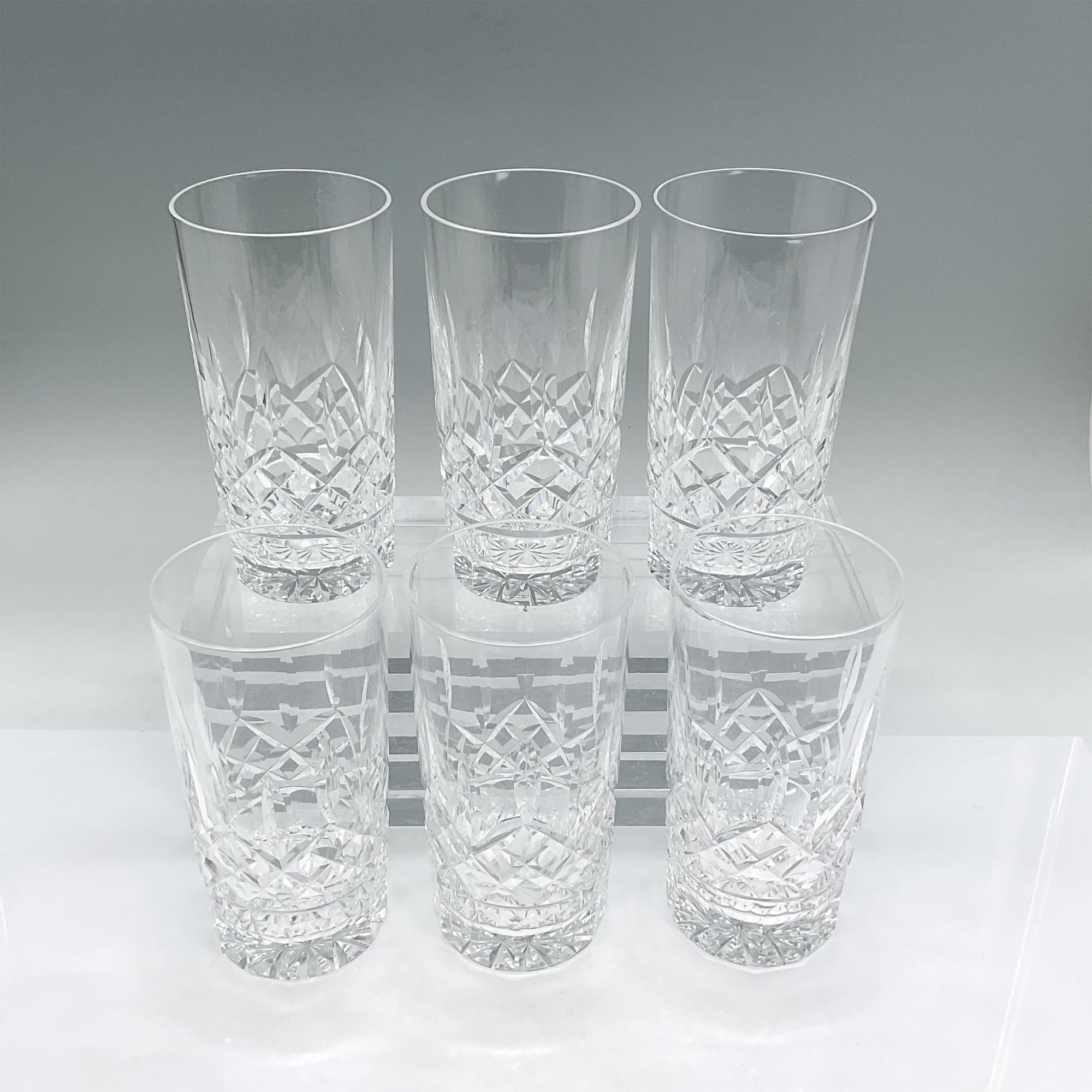 6pc Waterford Crystal Highball Glasses, Lismore - Image 2 of 3