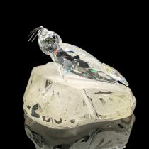 Swarovski Silver Crystal Figurine, Seal on Iceberg Base