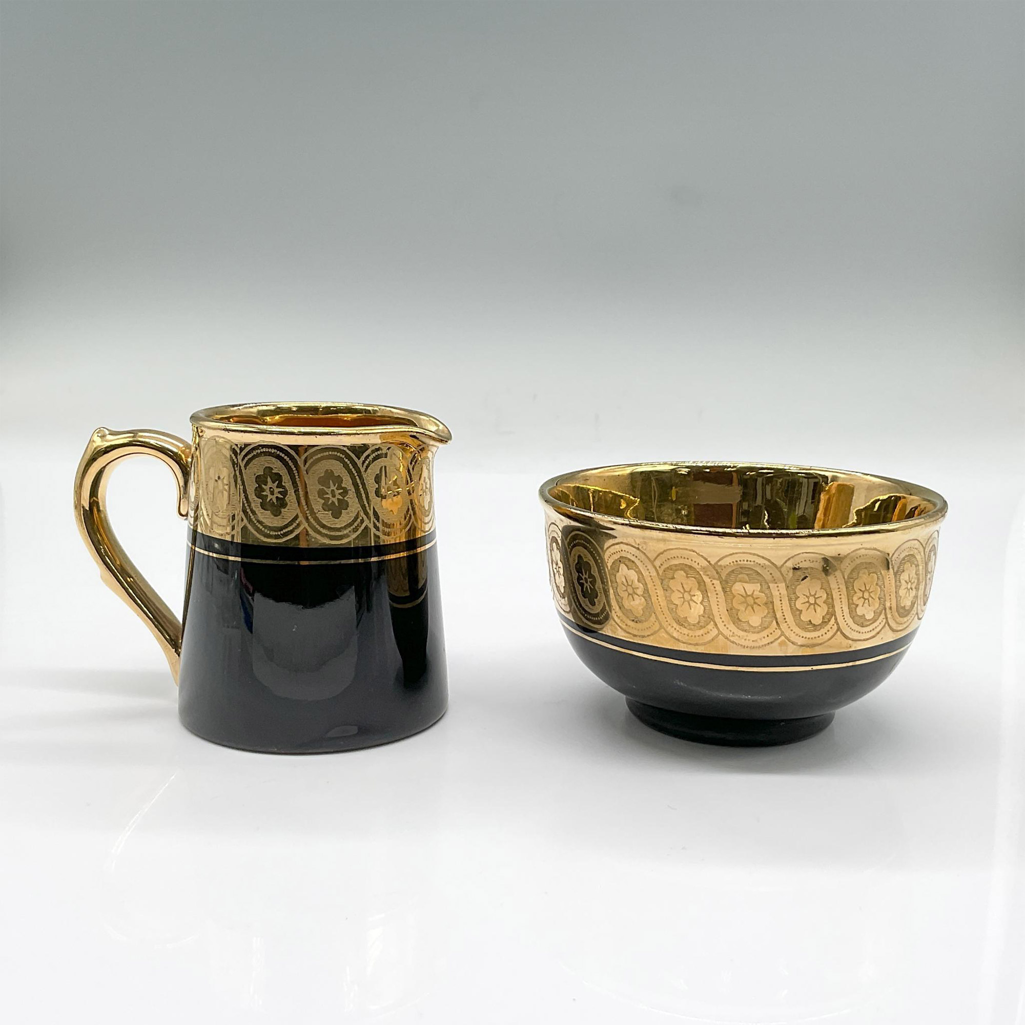 10pc Gibson & Sons Porcelain Coffee Pot Set, Davenport - Image 8 of 10