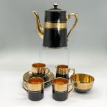 10pc Gibson & Sons Porcelain Coffee Pot Set, Davenport