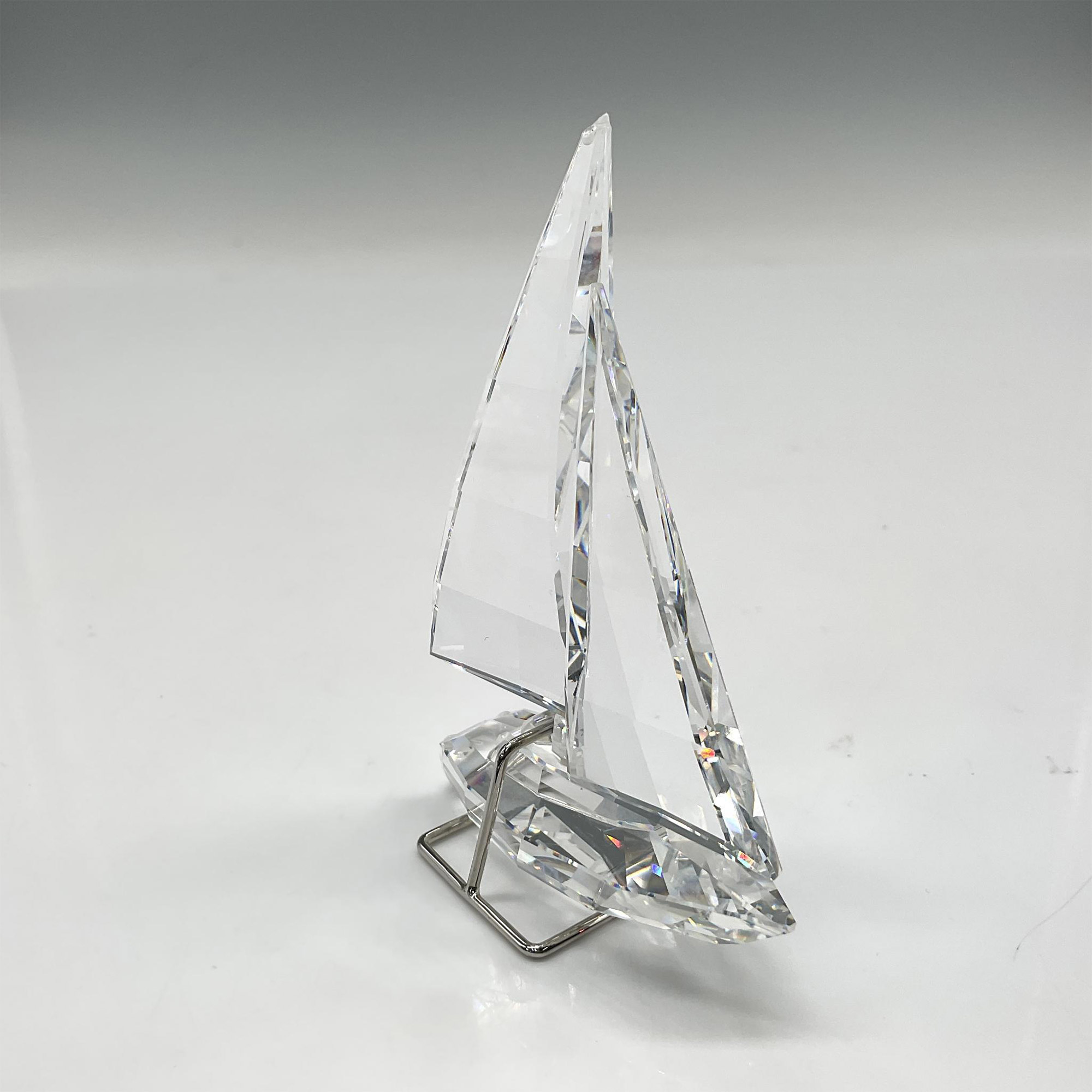 Swarovski Silver Crystal Figurine, Sailboat - Image 2 of 4
