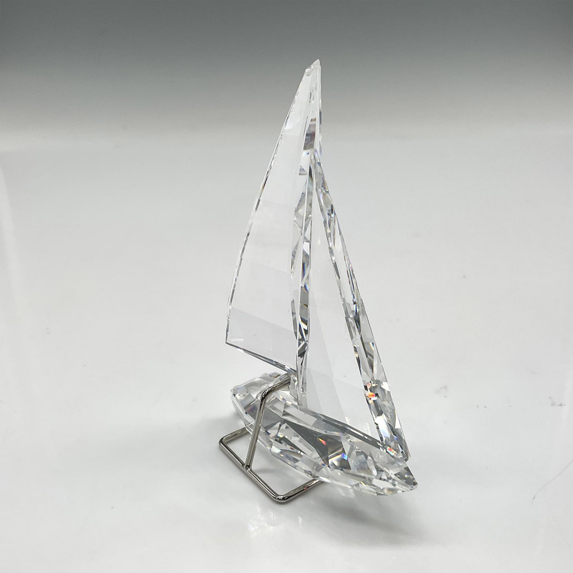 Swarovski Silver Crystal Figurine, Sailboat - Image 2 of 4