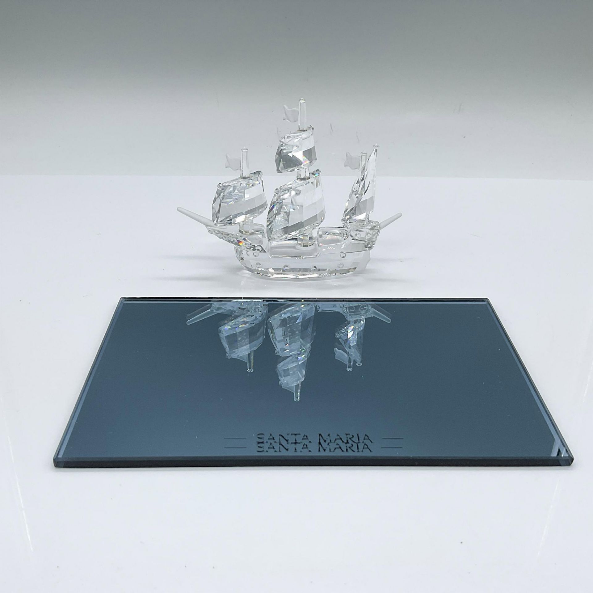 Swarovski Silver Crystal Figurine, Santa Maria - Image 3 of 4