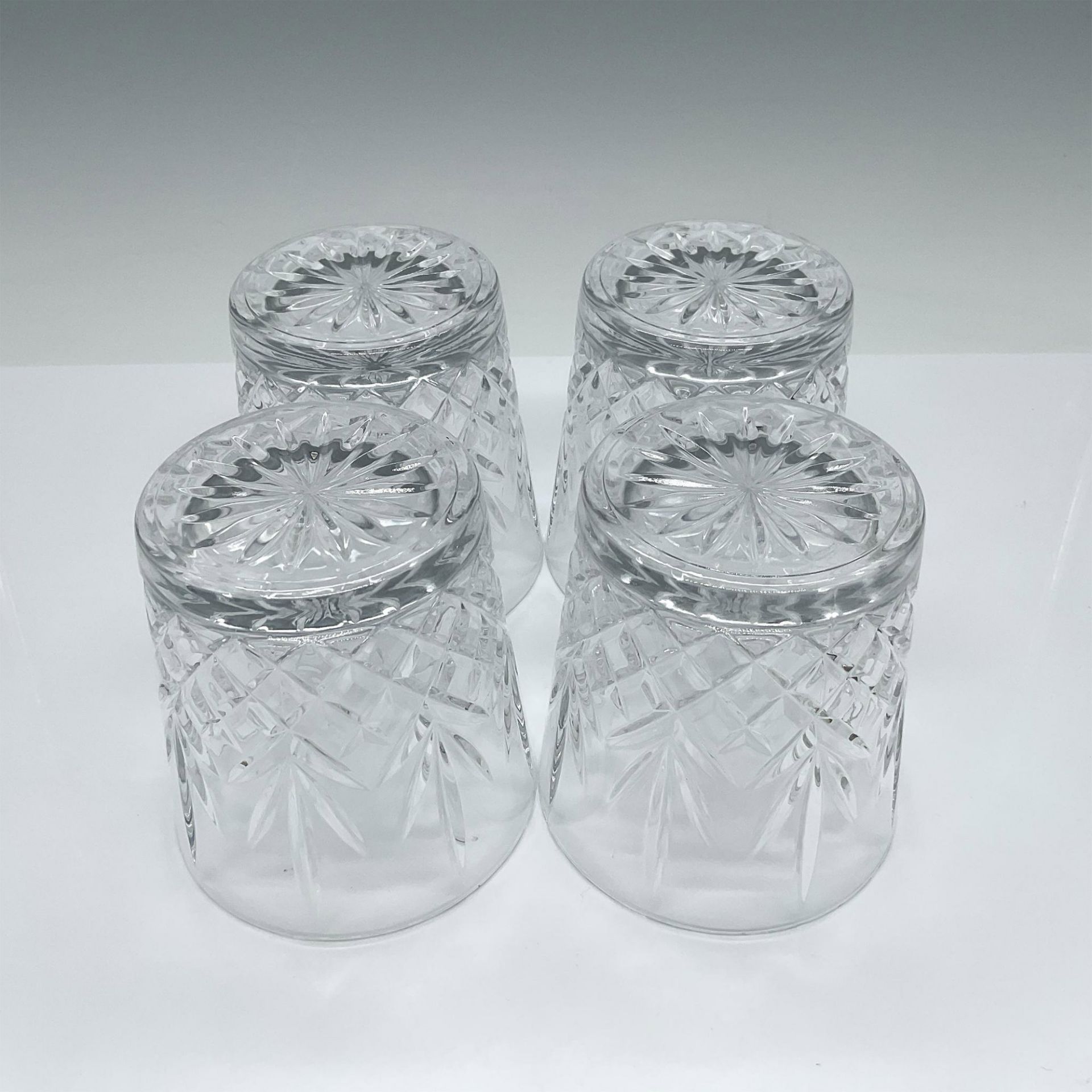 4pc Crystal Rocks Glasses - Image 3 of 3