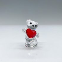 Swarovski Crystal Figurine, Kris Bear a Heart for You