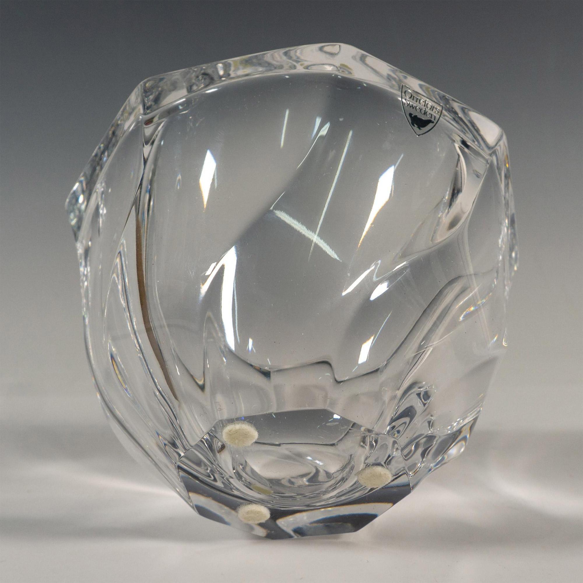 Orrefors by Olle Alberius Crystal Bowl, Residence - Image 4 of 4