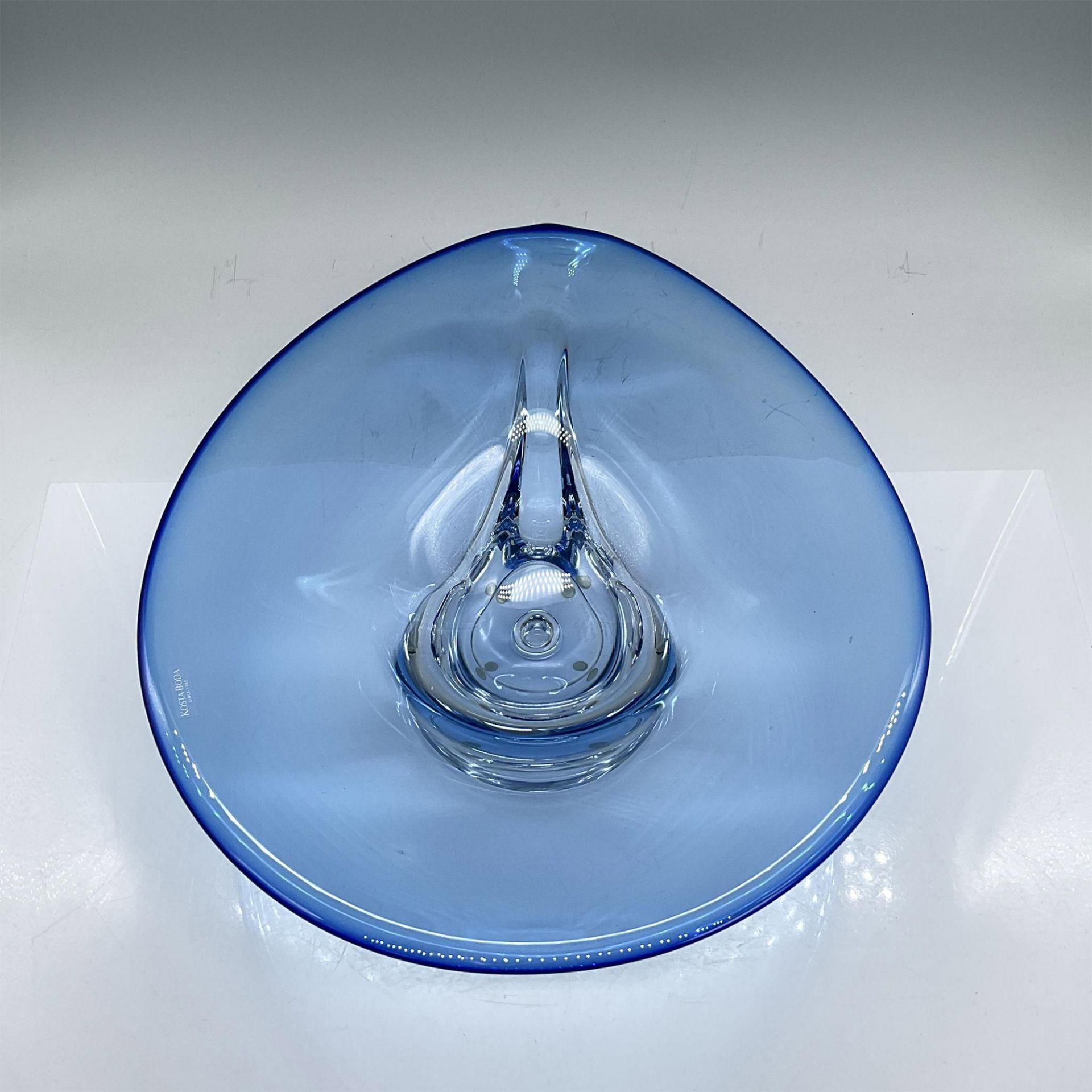Kosta Boda Glass Vision Bowl, Blue - Bild 3 aus 4