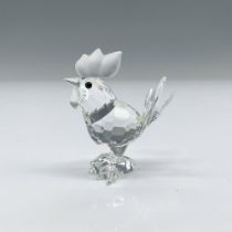 Swarovski Silver Crystal Figurine, Rooster