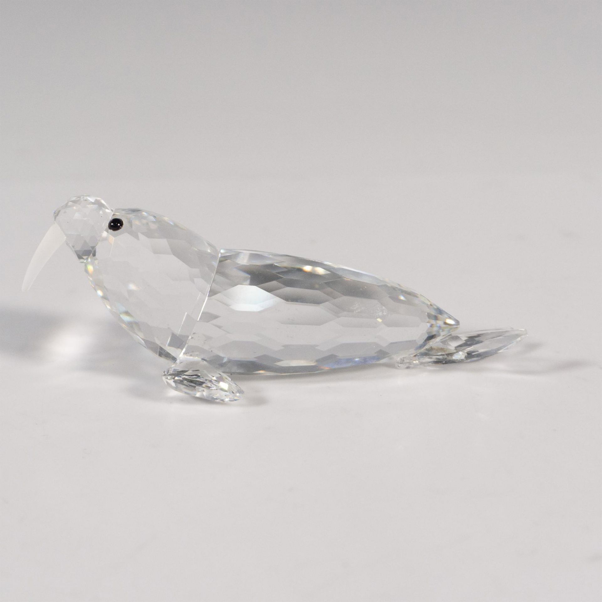 Swarovski Silver Crystal Figurine, Walrus