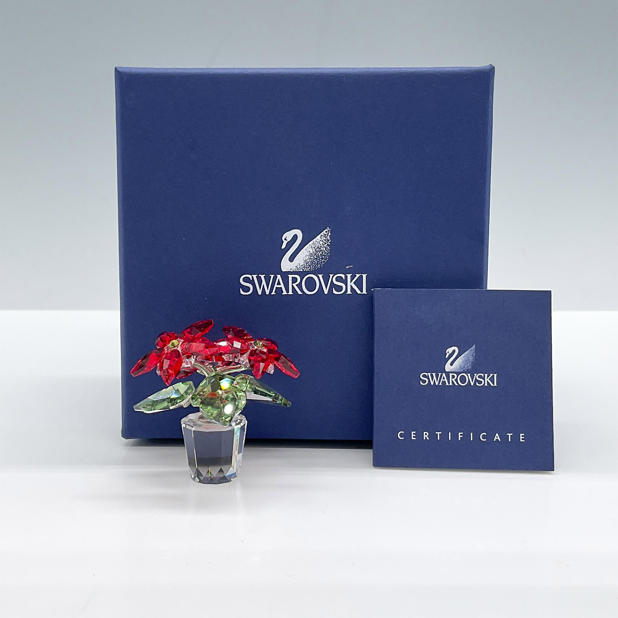 Swarovski Crystal Figurine, Poinsettia - Image 4 of 4