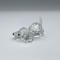 Swarovski Crystal Figurine, Beagle Playing