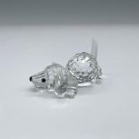 Swarovski Crystal Figurine, Beagle Playing