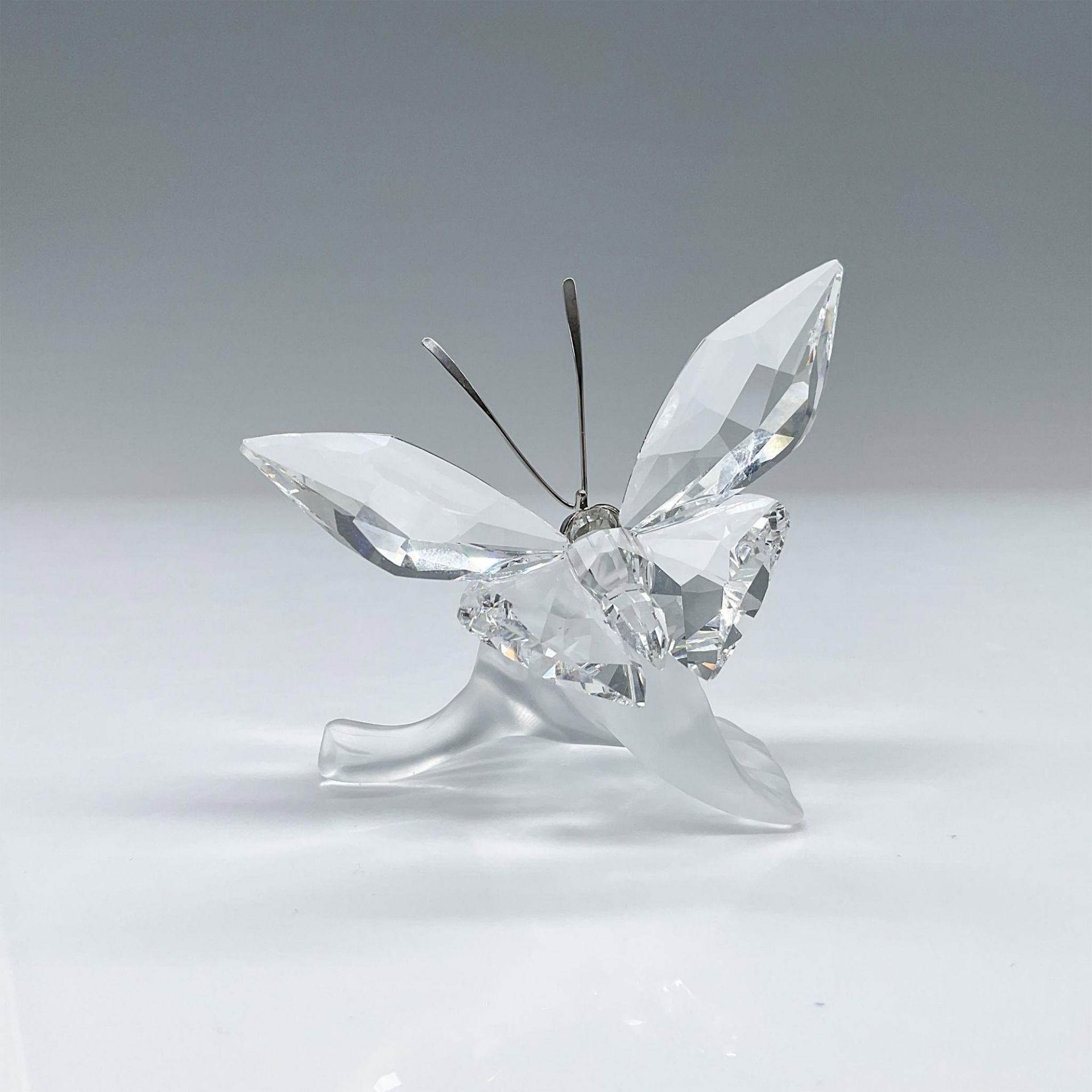Swarovski Crystal Figurine, Butterfly on Leaf - Bild 2 aus 4