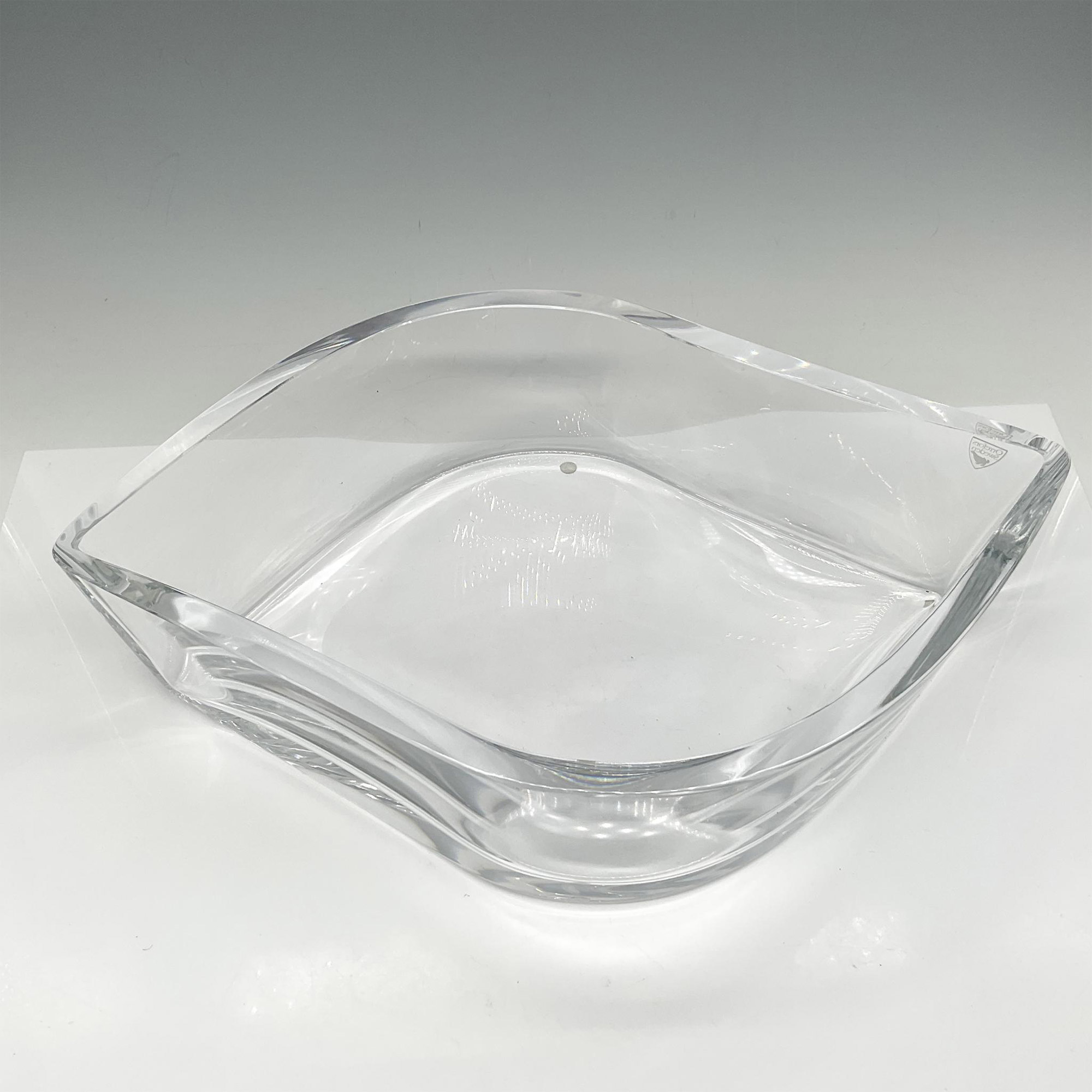 Orrefors Crystal Decorative Bowl, New Corner - Image 2 of 4