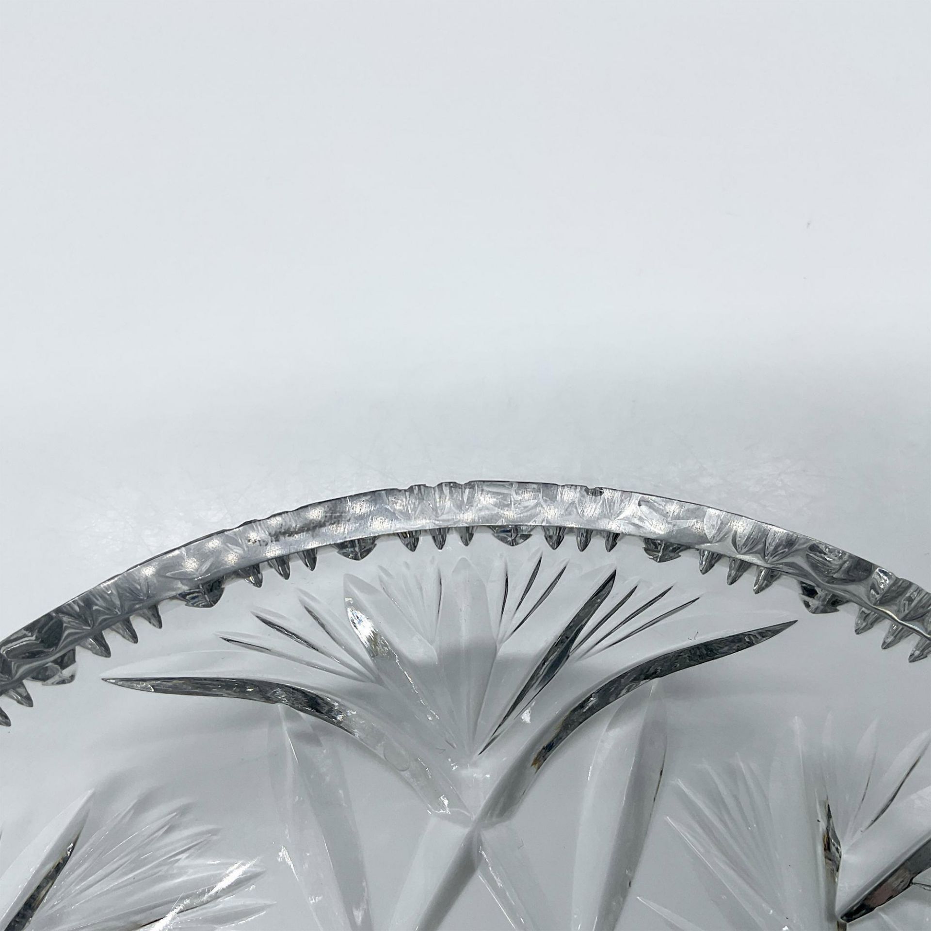 Crystal Hand-cut Bowl/Shallow Dish - Image 4 of 4
