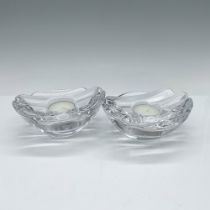 Pair of Orrefors Candle Holders/Votive, Fashion