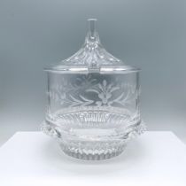 Crystal Punch Bowl and Lid
