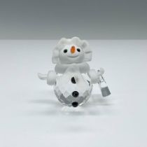 Swarovski Crystal Figurine, Snow Woman with Purse Accessory