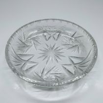 Crystal Hand-cut Bowl/Shallow Dish