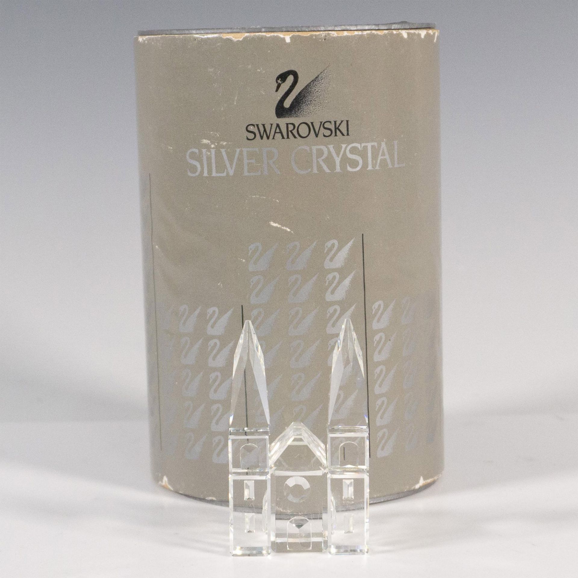 Swarovski Silver Crystal City Figurine, Cathedral - Image 4 of 4
