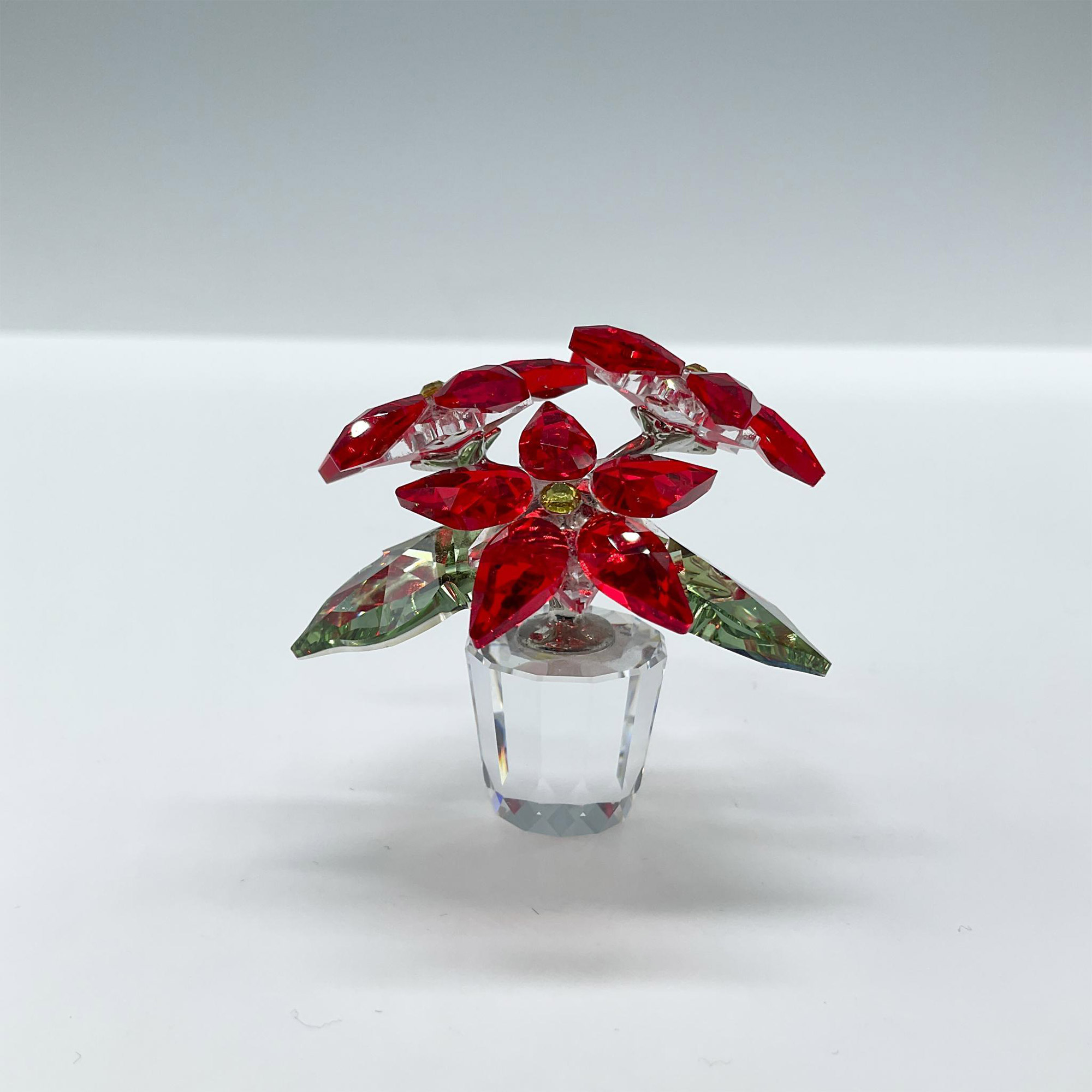 Swarovski Crystal Figurine, Poinsettia