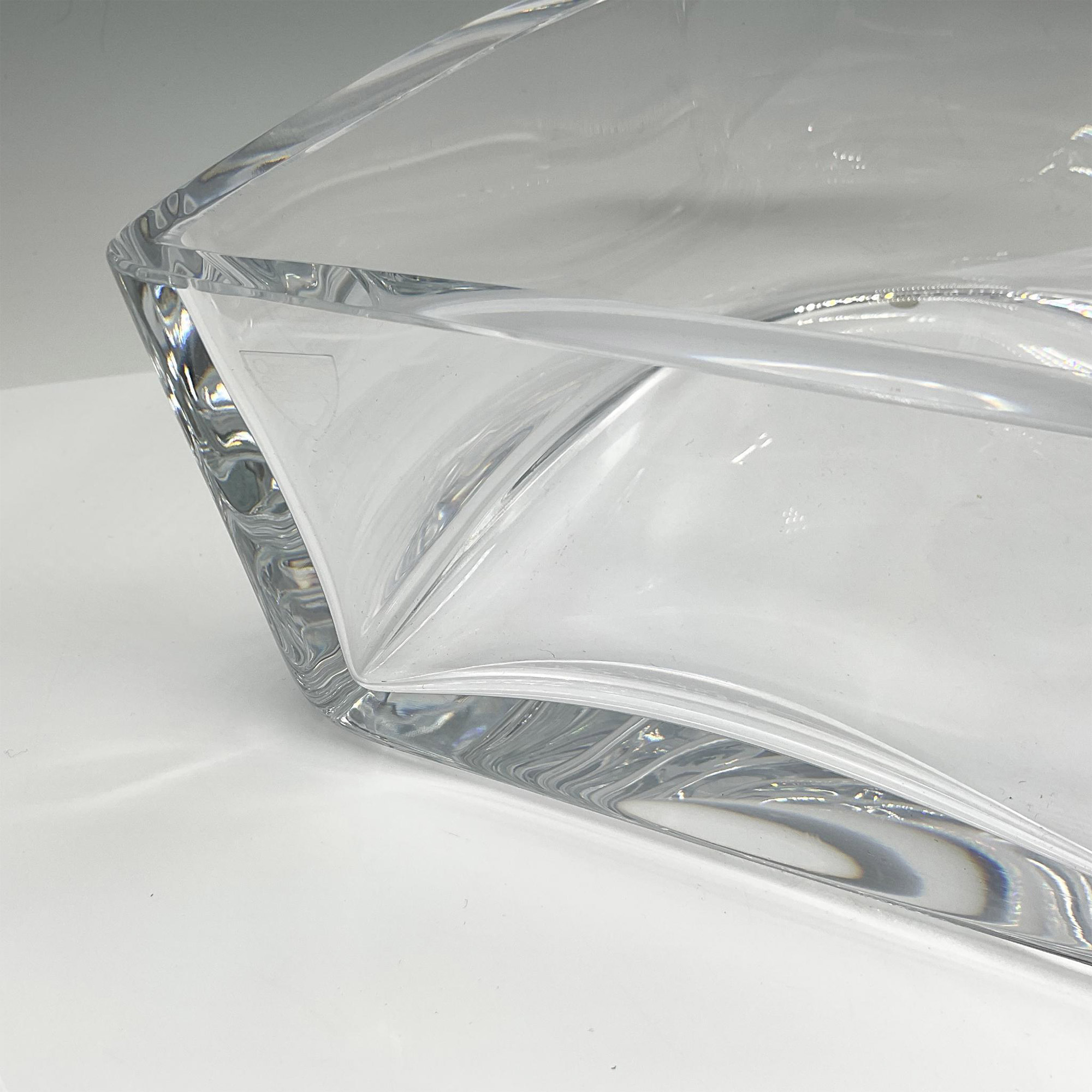 Orrefors Crystal Decorative Bowl, New Corner - Image 3 of 4